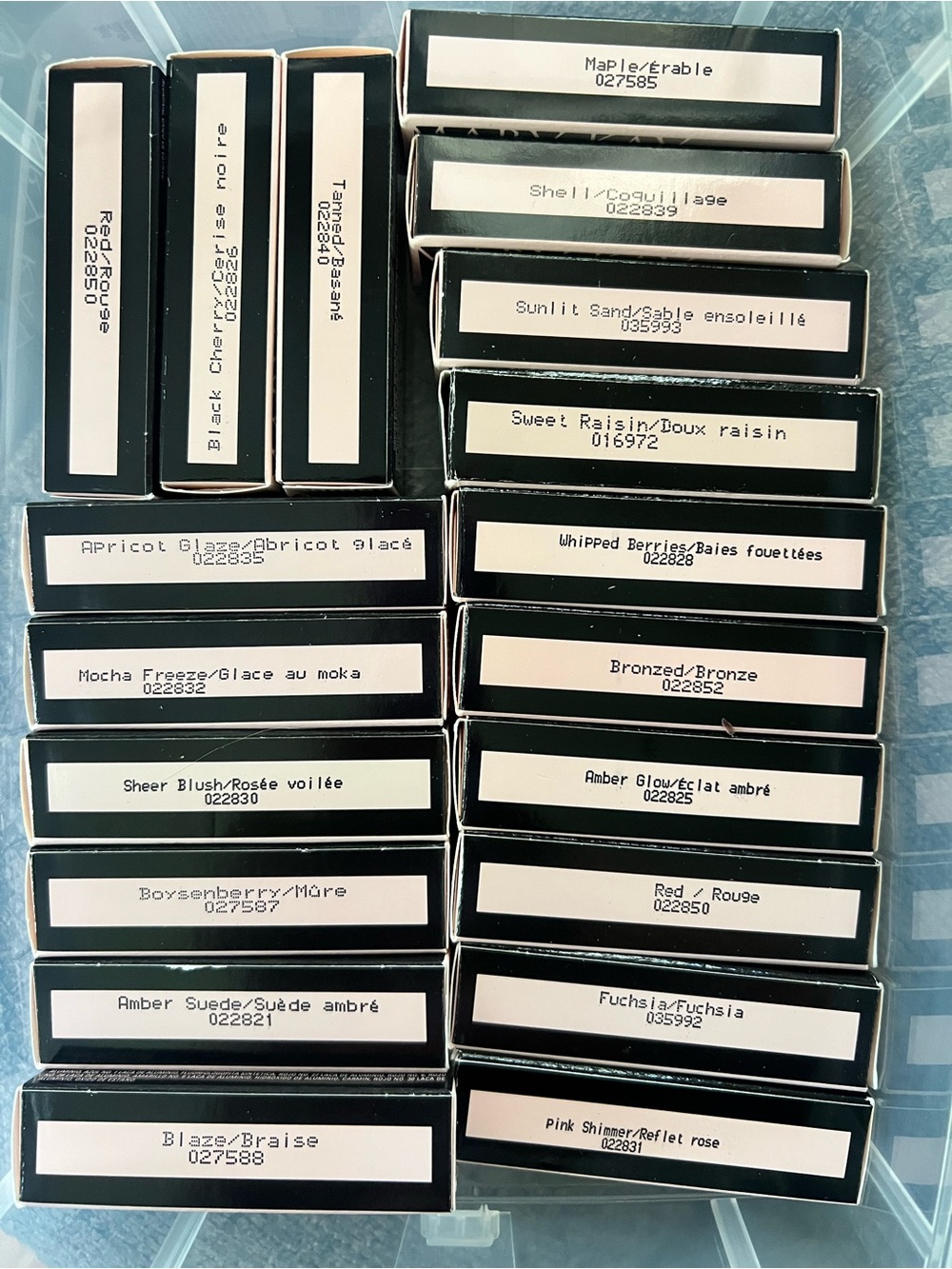 Assorted Lipstick Shades - Mixed Brands (Multiple Colors)